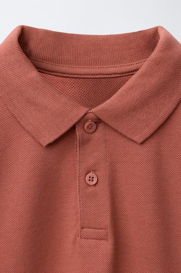 POLO PIQUÉ BASIQUE - Tuile de Zara - Image 2