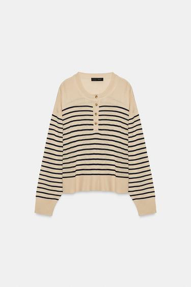 JERSEY PUNTO RAYAS - 566 de Zara - Imagen 0