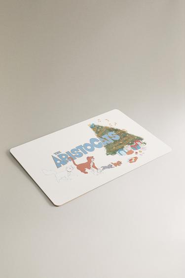 CHILDREN'S CHRISTMAS THE ARISTOCATS ©DISNEY PLACEMAT - Multicoloured by Zara