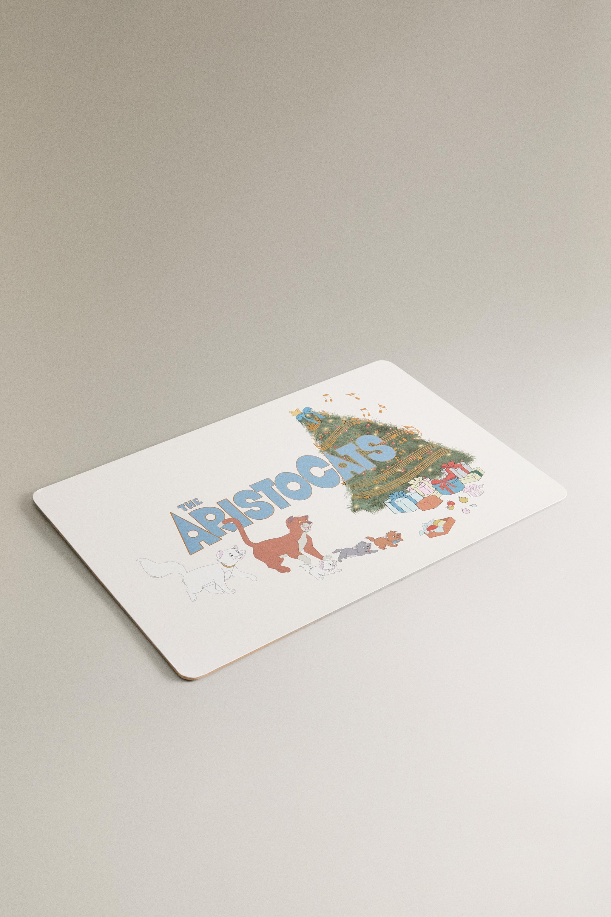 CHILDREN'S CHRISTMAS PLACEMAT THE ARISTOCATS ©DISNEY
