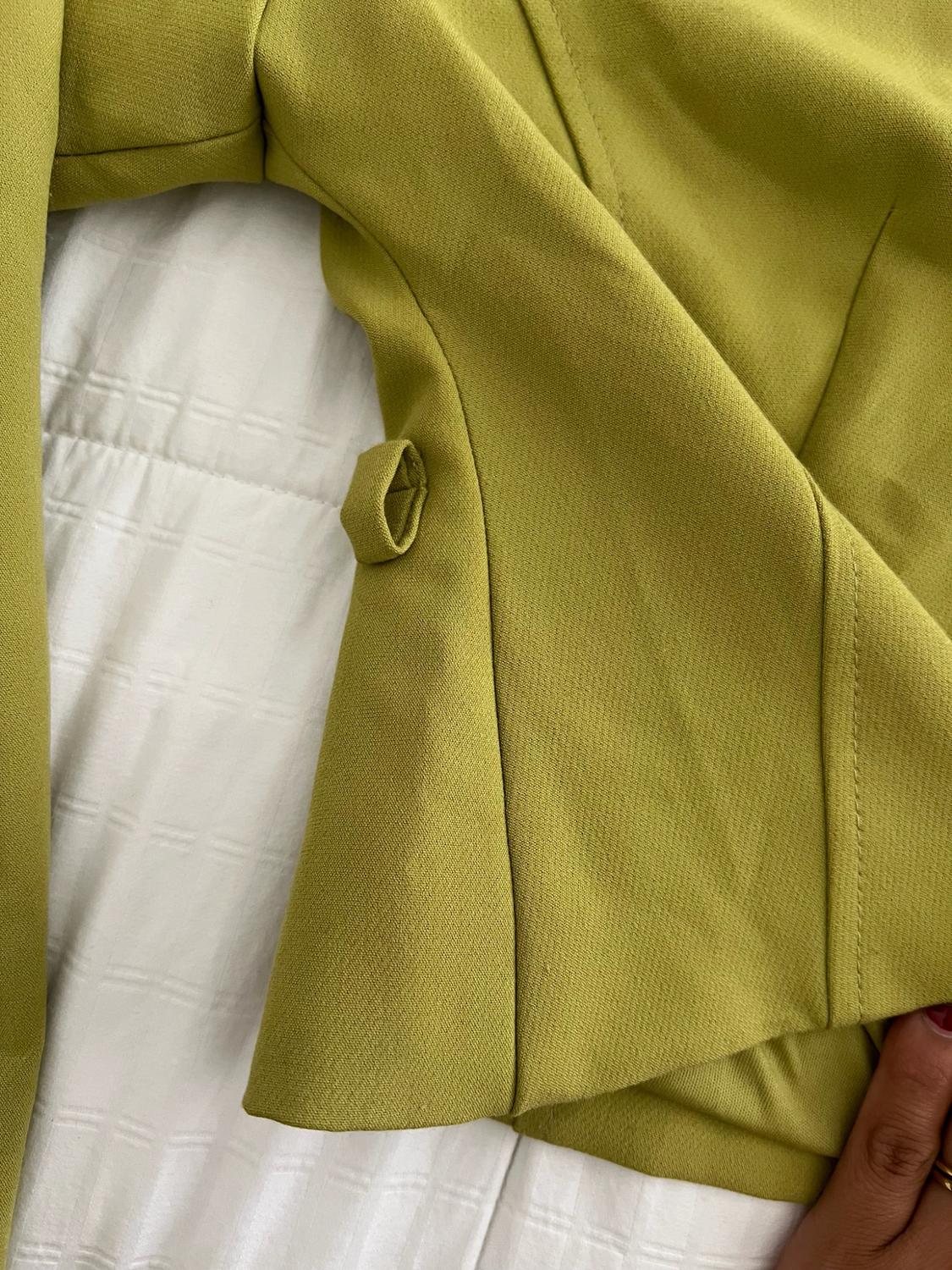 BELTED FITTED BLAZER - Image 7