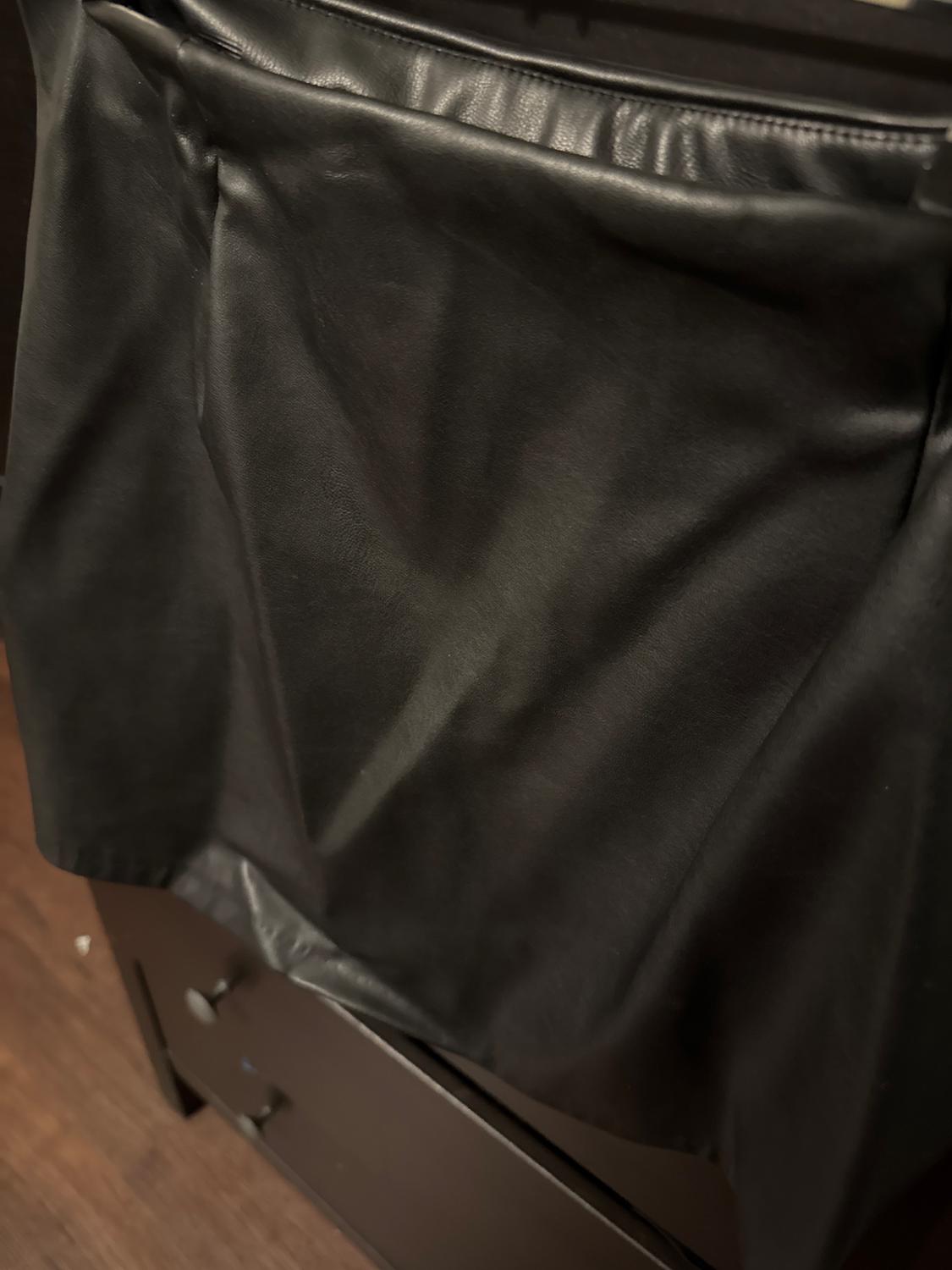 FAUX LEATHER MINI SKIRT - Image 3