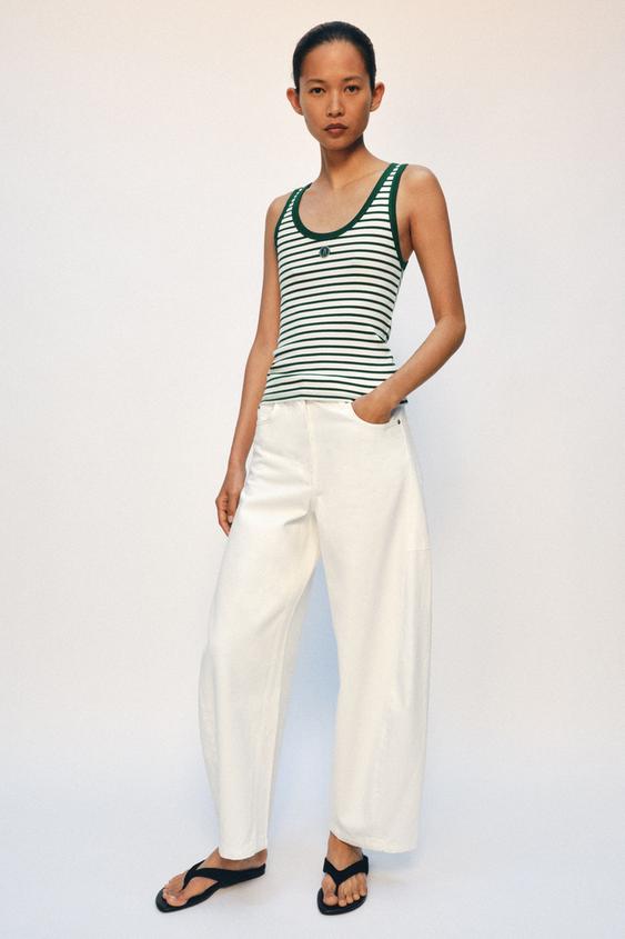 ZA STRIPED TOP from Zara - $29.90