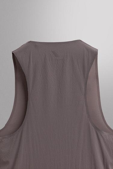 LIGHTWEIGHT RUNNING TANK TOP - Purple by Zara - Image 10