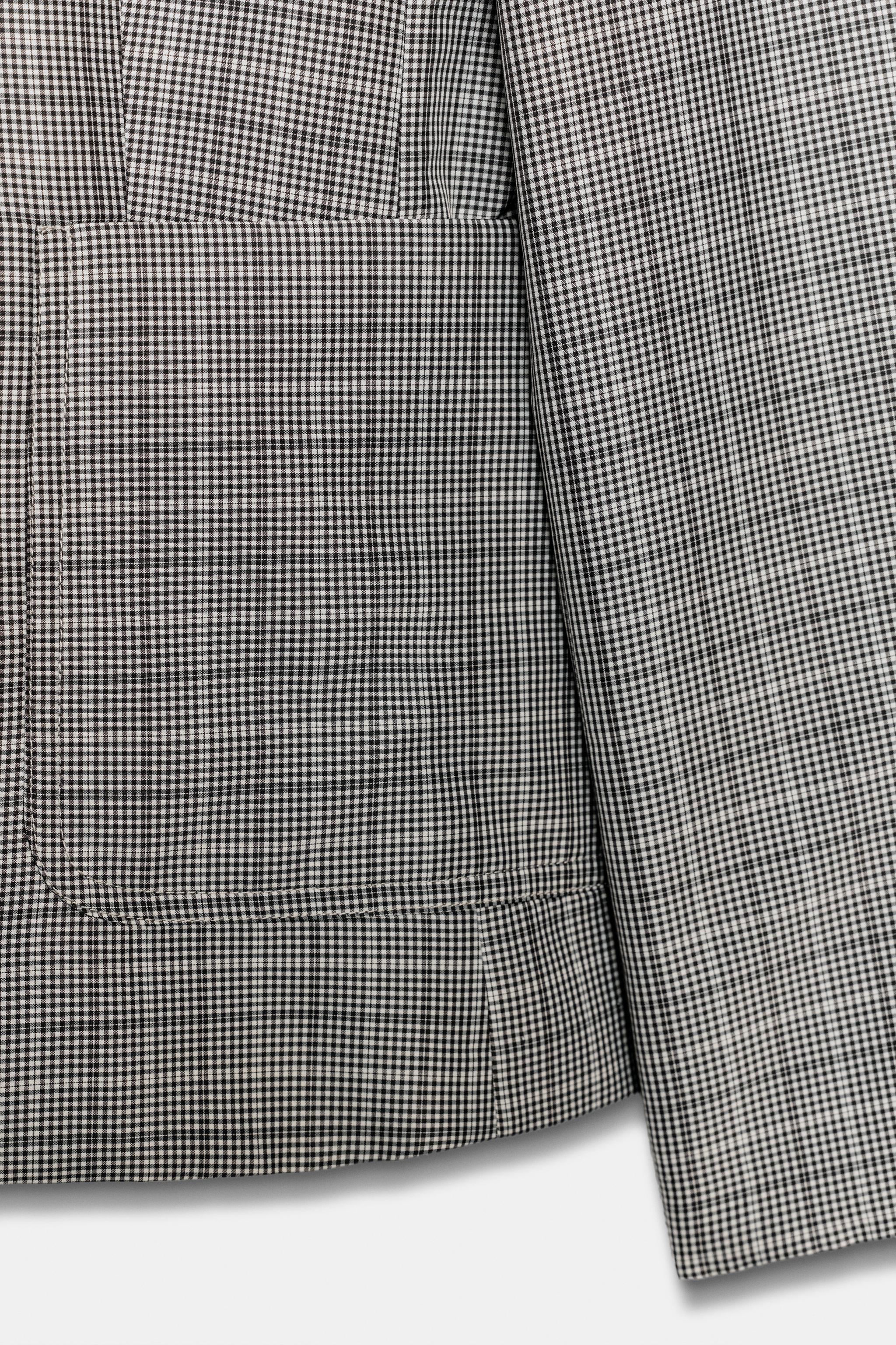 ZW COLLECTION PLAID BLAZER