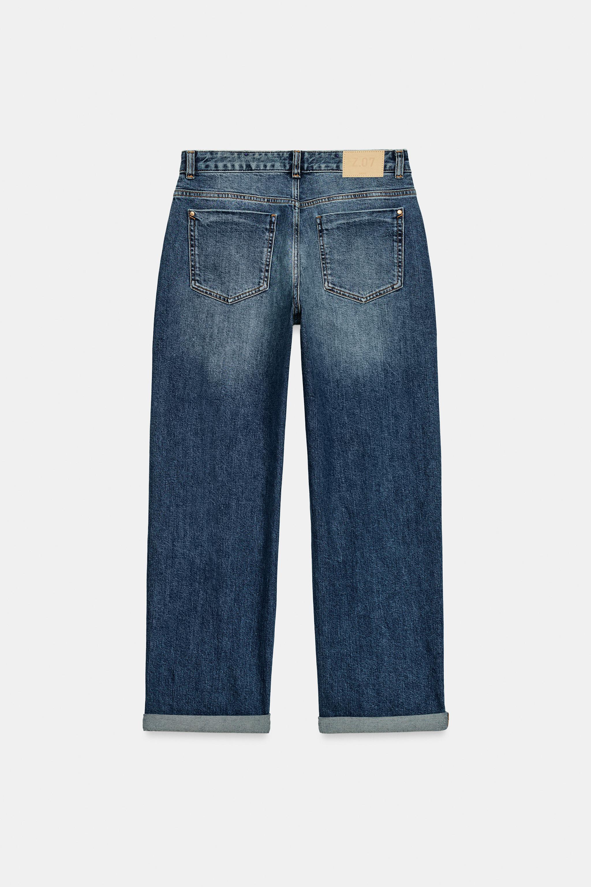【スキニーデニム】8点セット！！！ZARA AZUL H＆M Bershka Z1975 RELAXED FIT TURN-UP HEM JEANS - Blue | ZARA South Africa