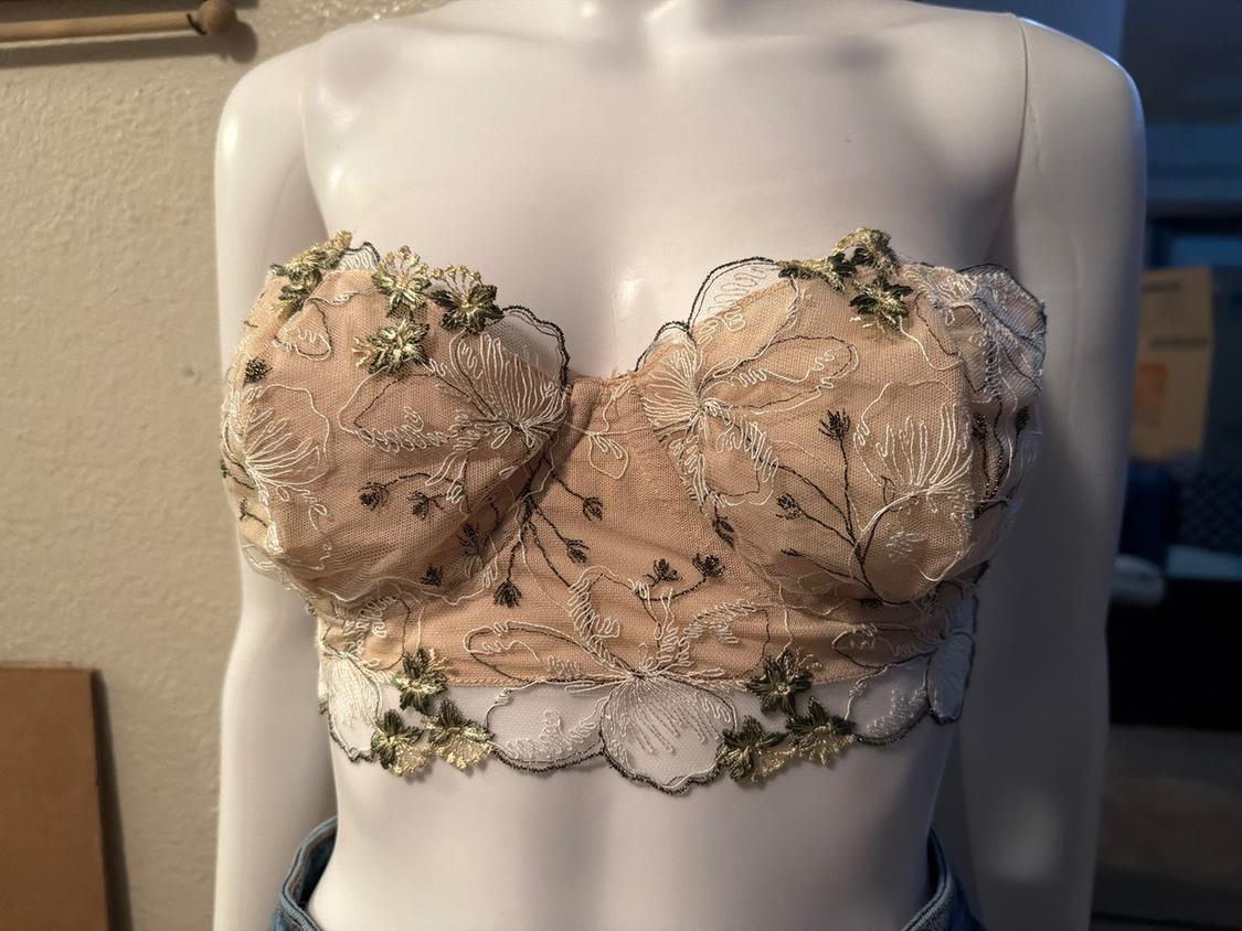 FRENCH EMBROIDERY BANDEAU - Image 5