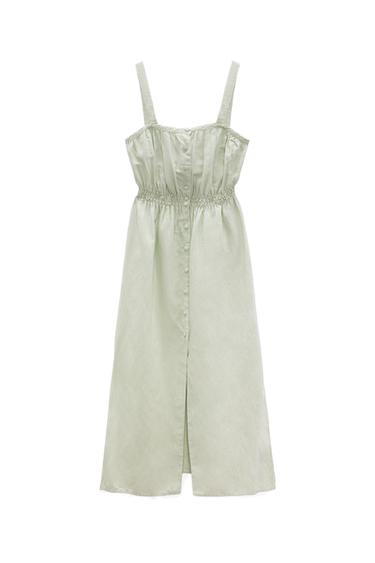 STRAPPY MIDI DRESS