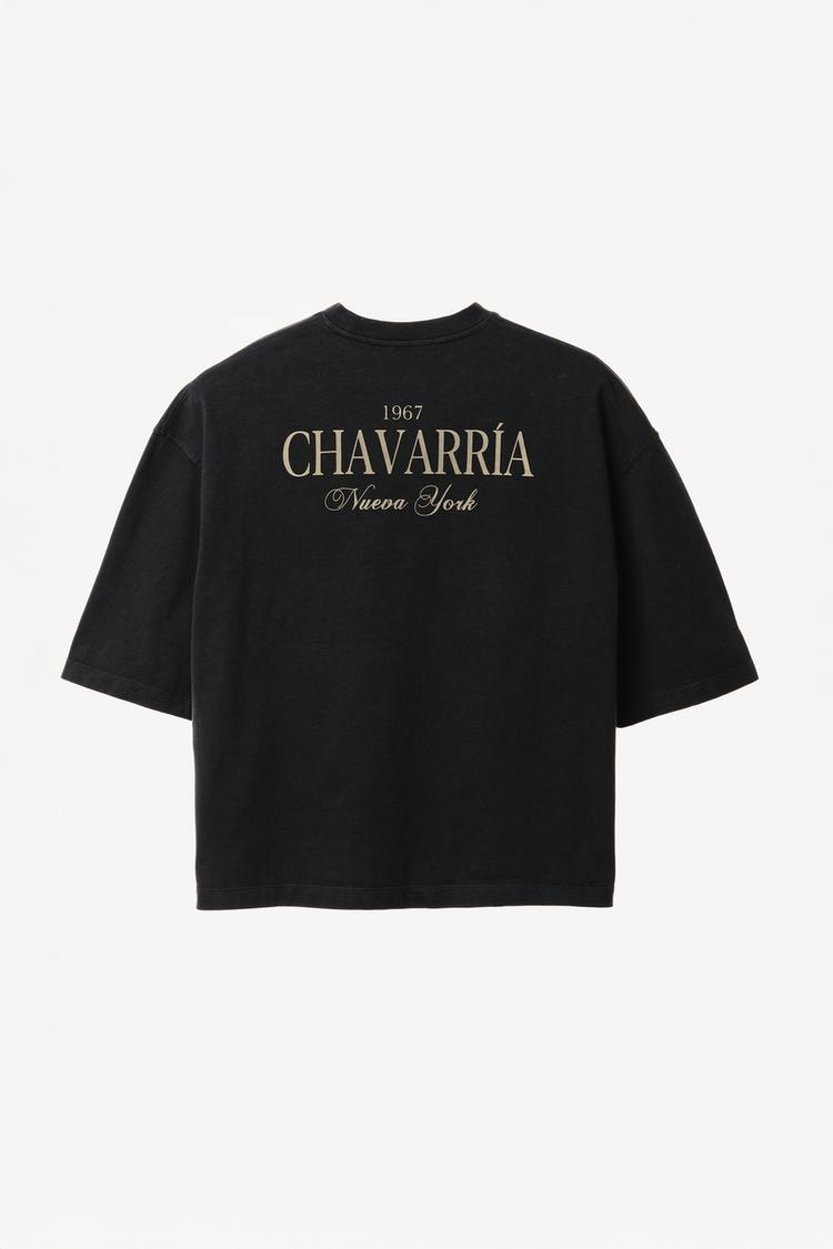 ZARA WILLY CHAVARRIA X ZARA OVERSIZE T-SHIRT
