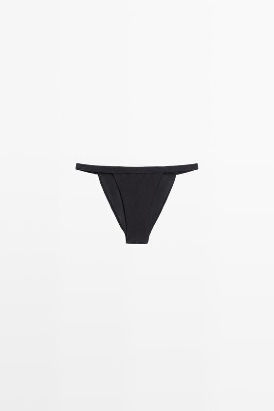 Bas de bikini triangle - Noir de Zara - Image 0