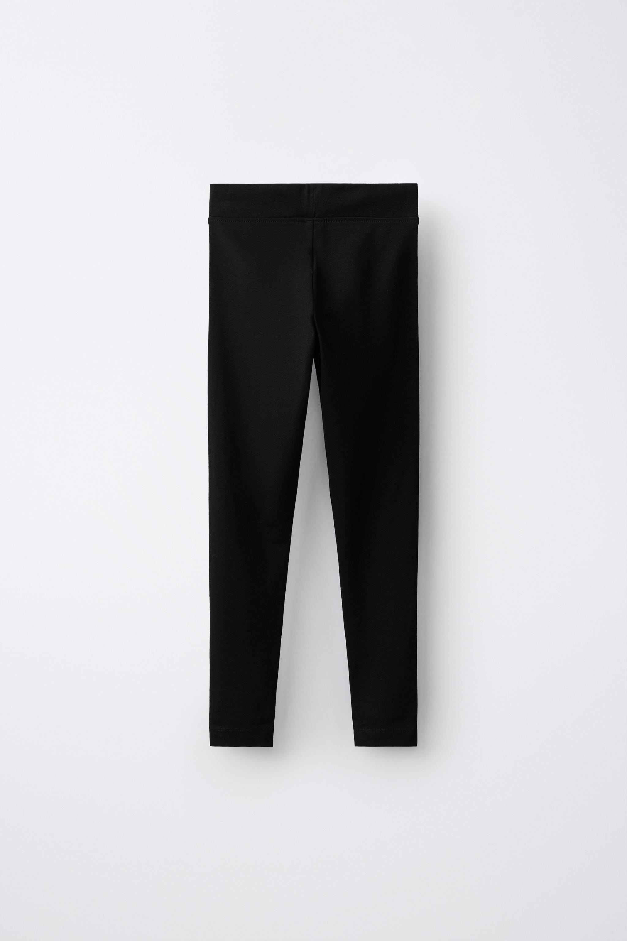 LOT DE DEUX LEGGINGS UNIS