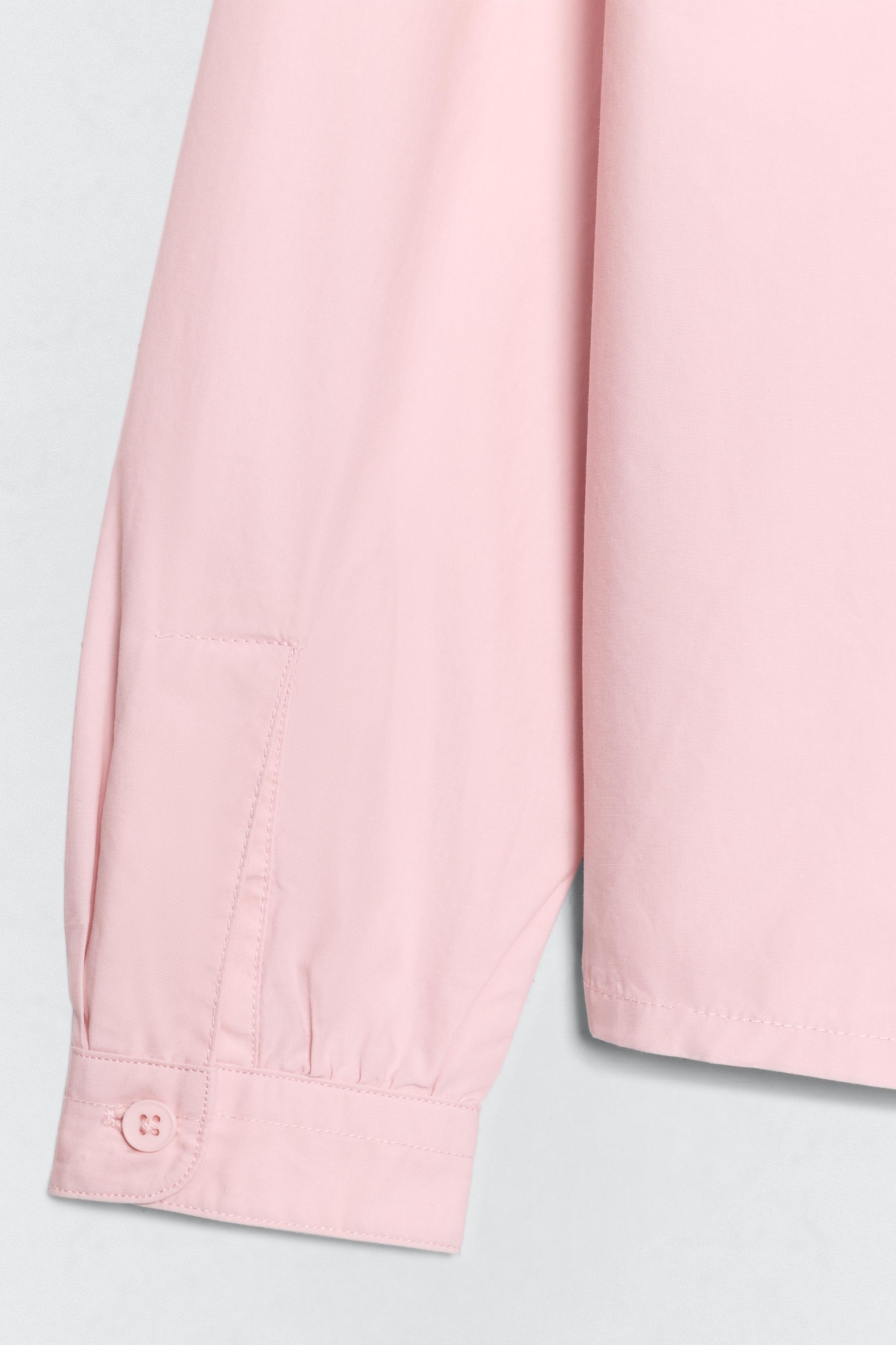 SOSHIOTSUKI x ZARA SHIRT - White / Pink | ZARA United States