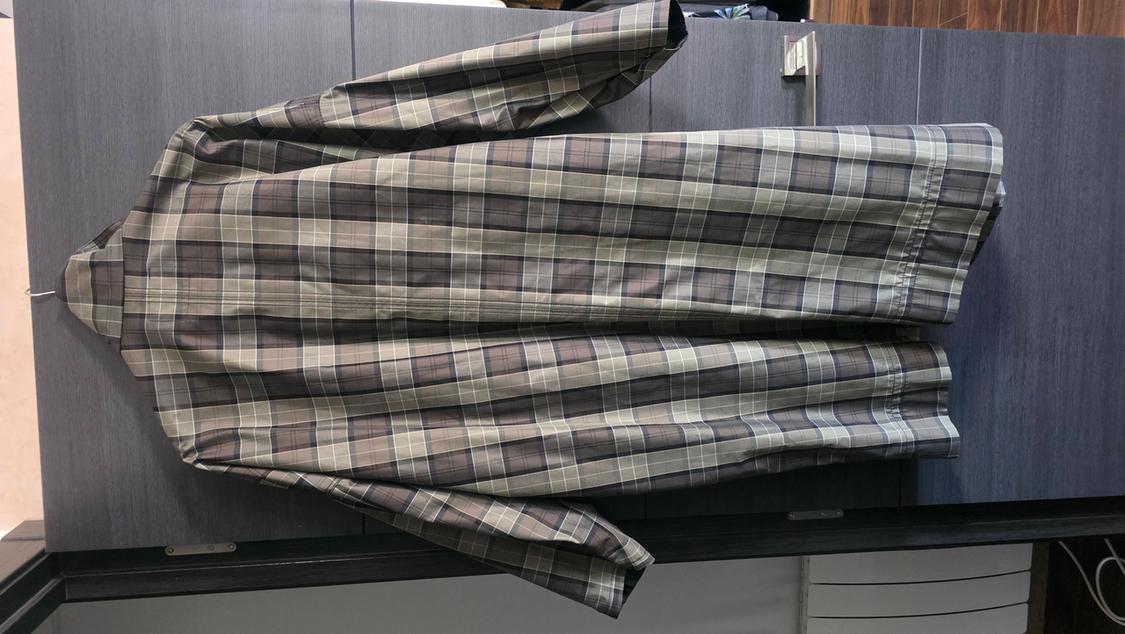 ZW COLLECTION LIMITED EDITION CHECKED TRENCH COAT - Image 2