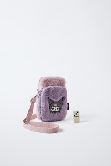 KUROMI © SANRIO SHEEPSKIN MOBILE PHONE CASE - Pink by Zara - Image 5