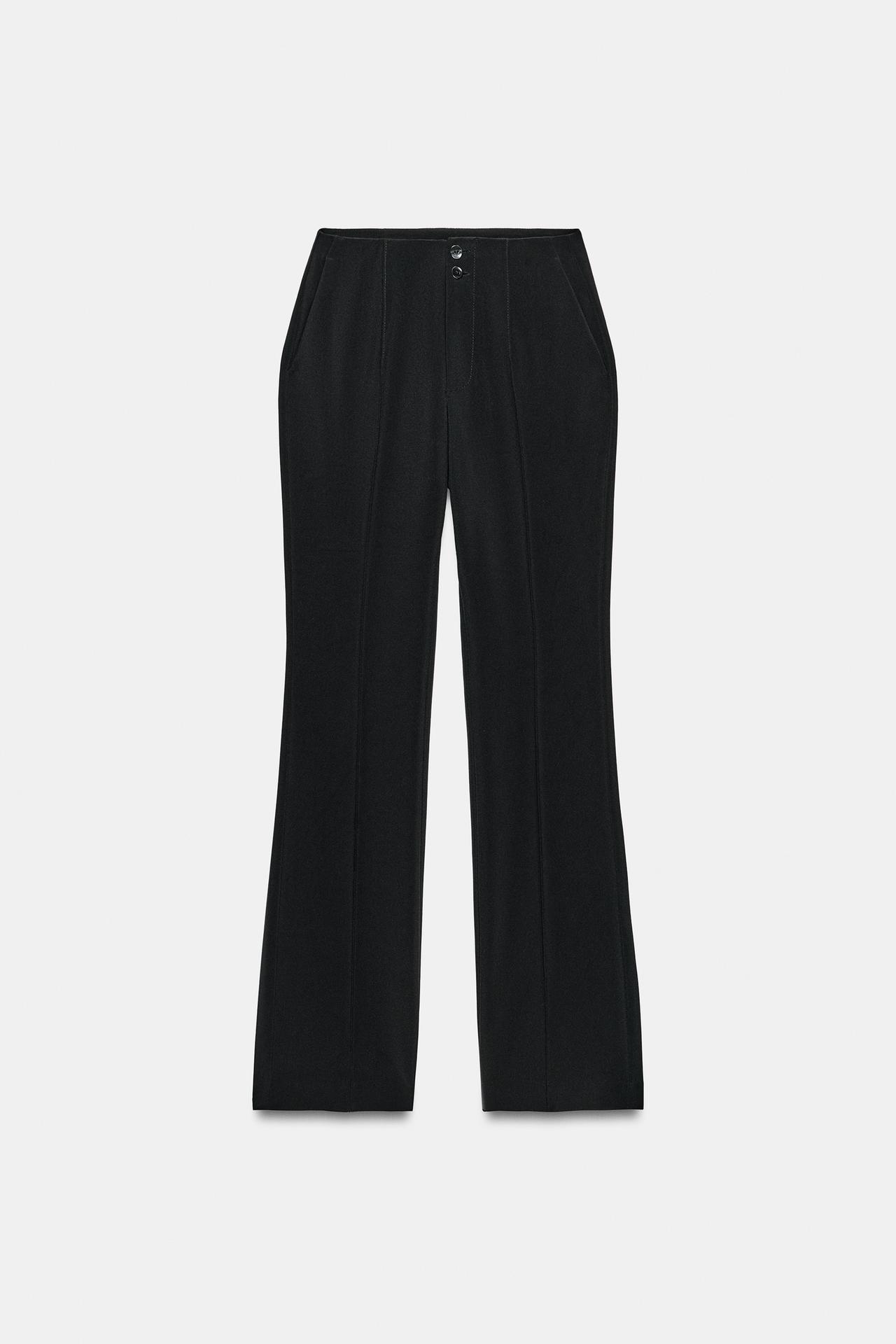 FLARE PANTS — Black