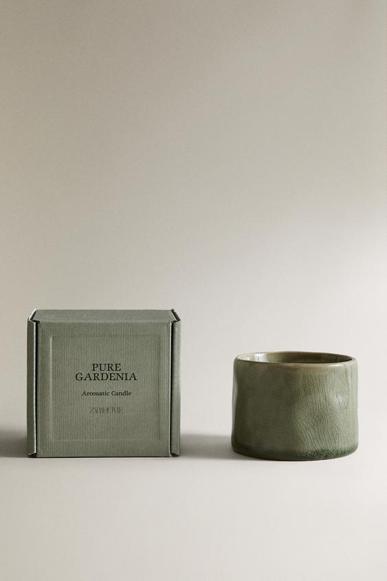 (150 G) VELA AROMÁTICA PURE GARDENIA - branco da Zara - Imagem 0