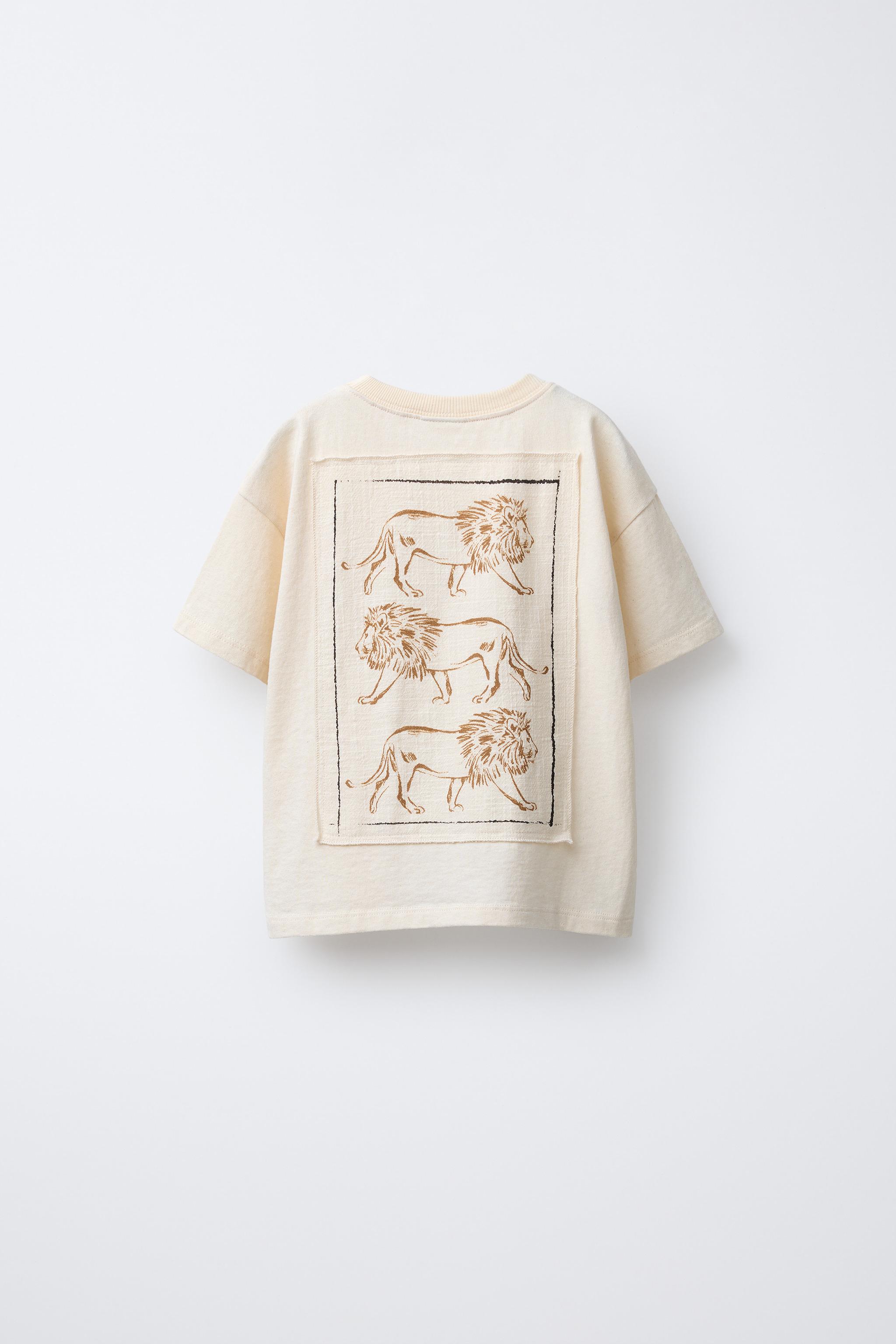 ZARA - sale!新品タグ付☆ZARA☆collection刺繍UFOアップリケＴシャツ アニマル刺繍Tシャツ - エクリュ | ZARA Japan / 日本