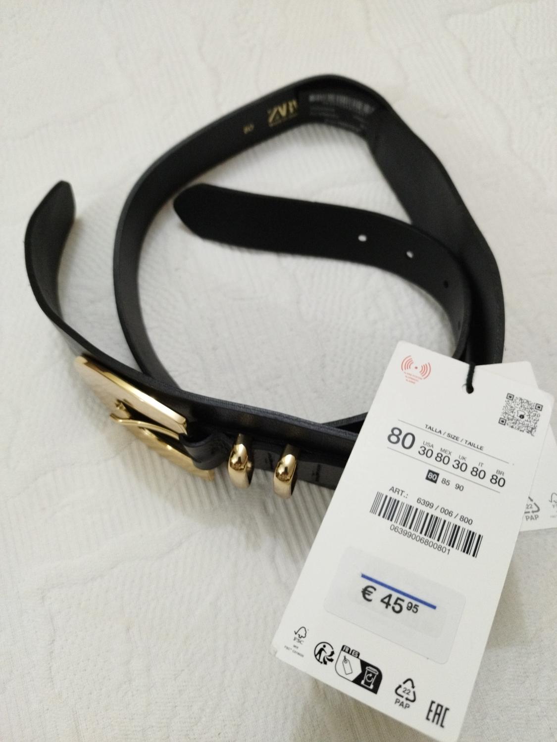 SASH BELT WITH METAL BUCKLE - Image 2