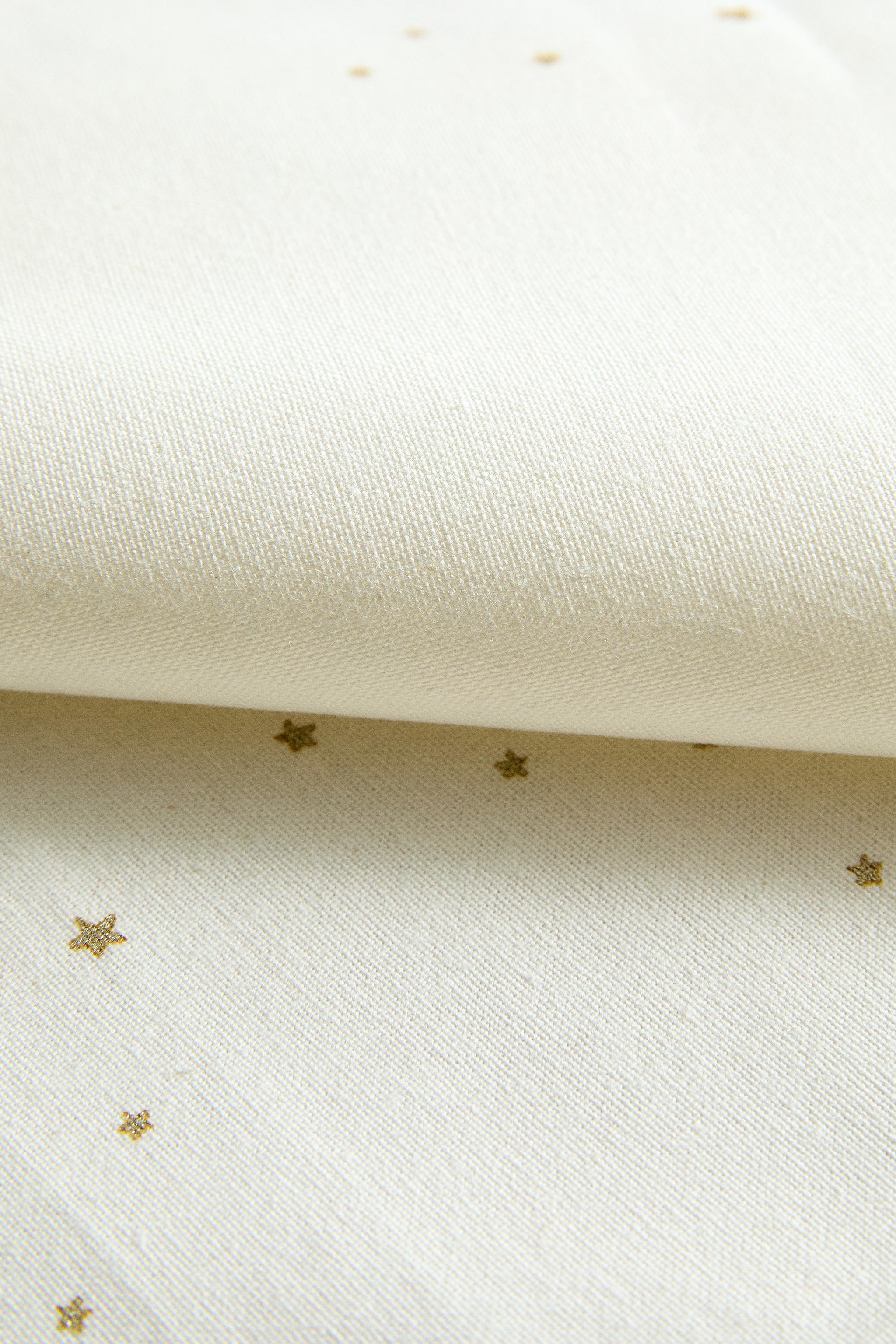 CHRISTMAS STAR PRINT COTTON NAPKINS