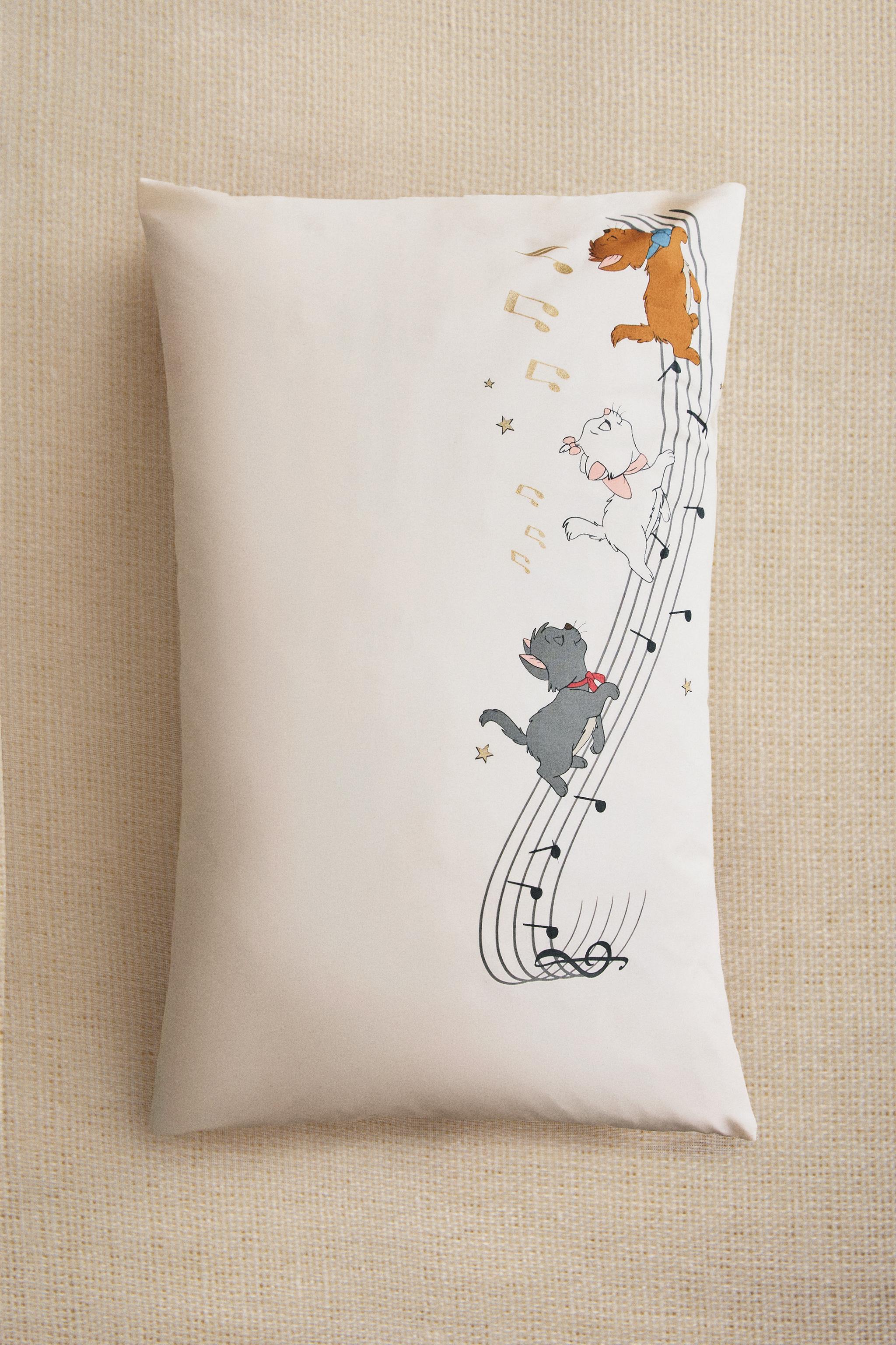 CHILDREN'S CHRISTMAS PILLOWCASE THE ARISTOCATS © DISNEY