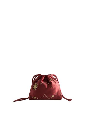 Zara MALA TORBA SA VEZOM | MARISA BERENSON – Bordo