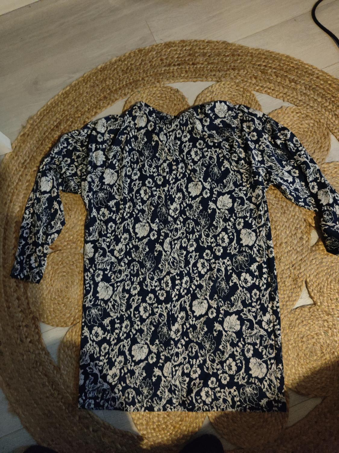 FLORAL JACQUARD DRESS - Image 3