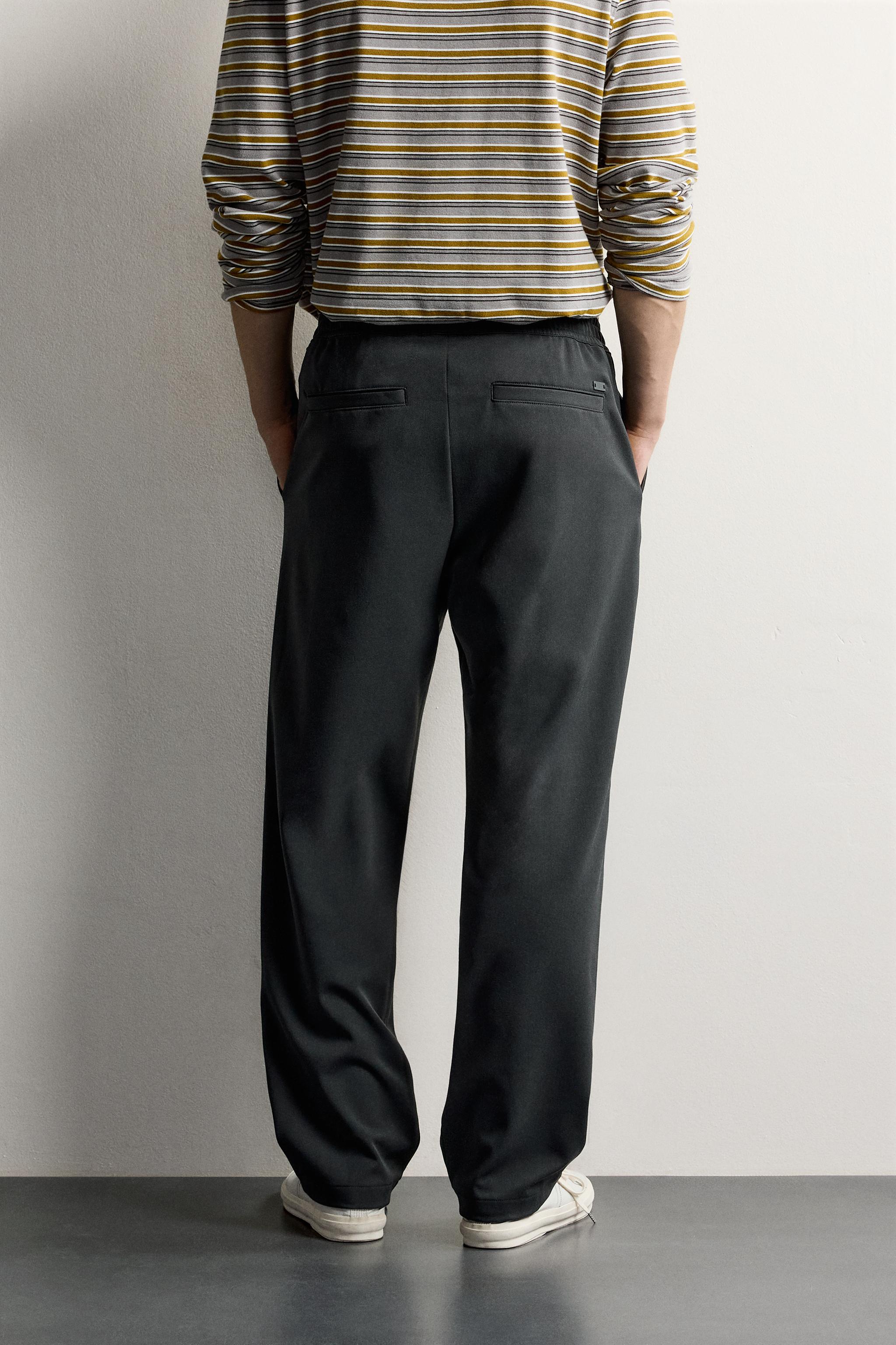 COMFORT REGULAR-FIT PANTS