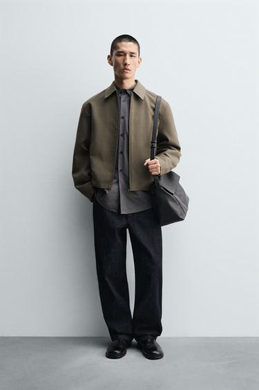 SKRAJŠANA JAKNA - Kaki de Zara - Slika 0