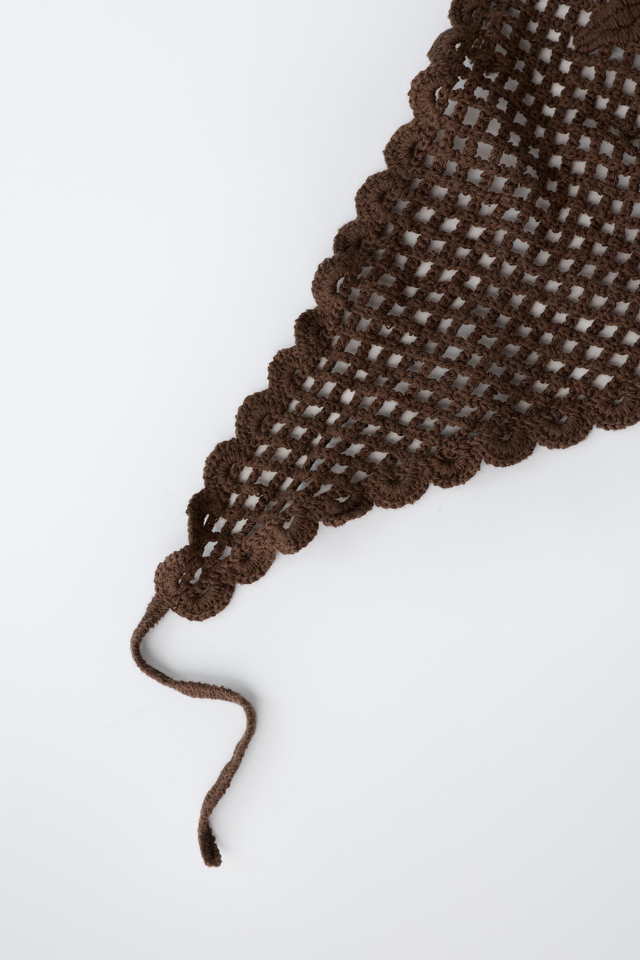Детские аксессуары для волос Zara STAR CROCHET HEADBAND — фото 3