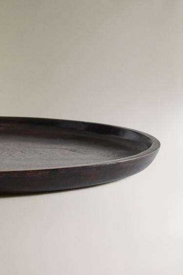 PLATEAU BOIS - Marron foncé de Zara - Image 3