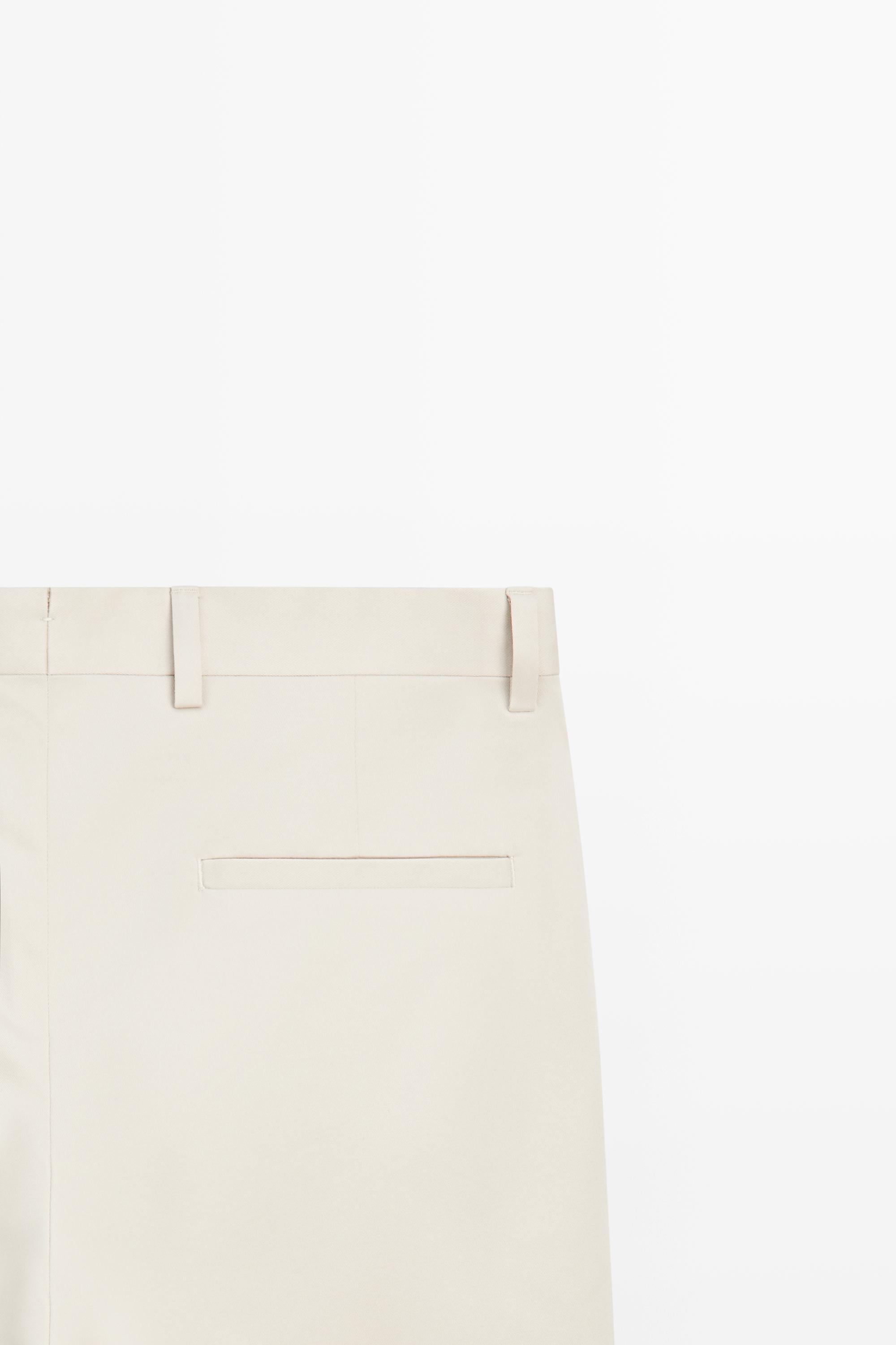 100% cotton darted pants