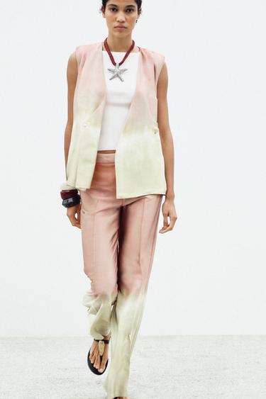 TOP À IMPRIMÉ TIE & DYE - Multicolore de Zara - Image 5