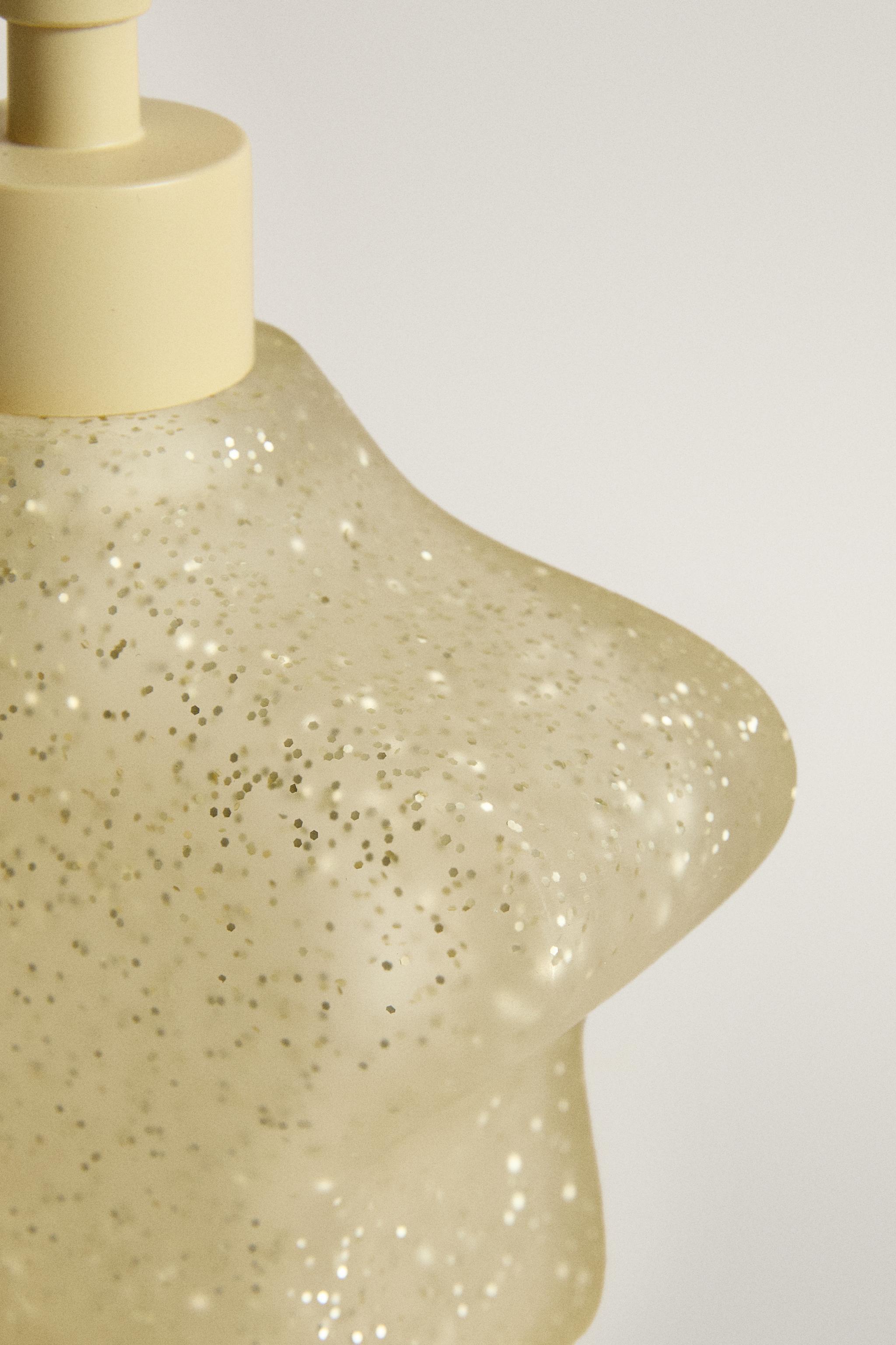KIDS' GLITTER STAR SOAP DISPENSER