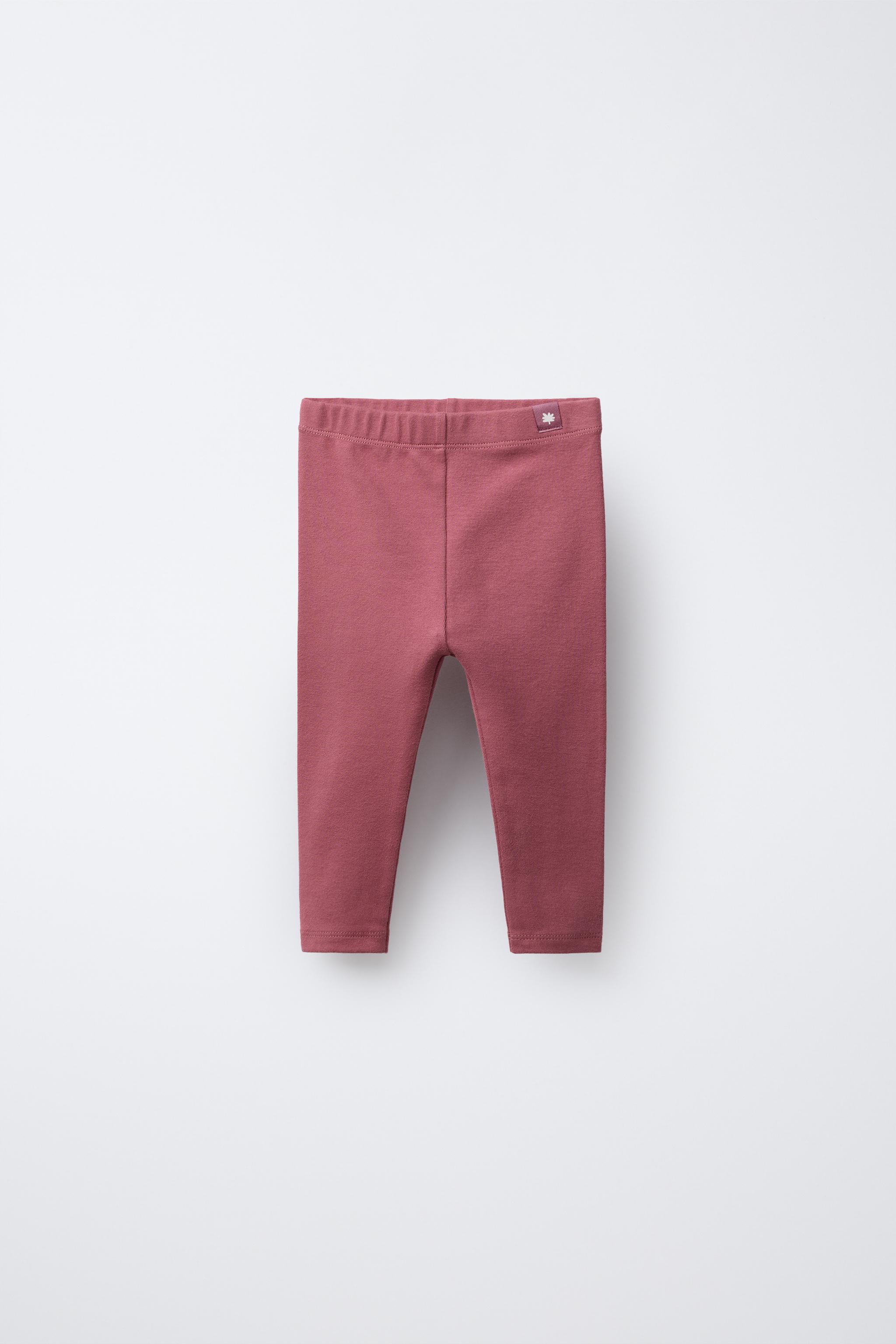 ラベル付きベーシックレギンス - ライトベージュ | ZARA Japan