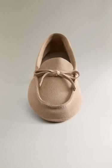LEATHER MOCCASINS - Brown by Zara - Image 3