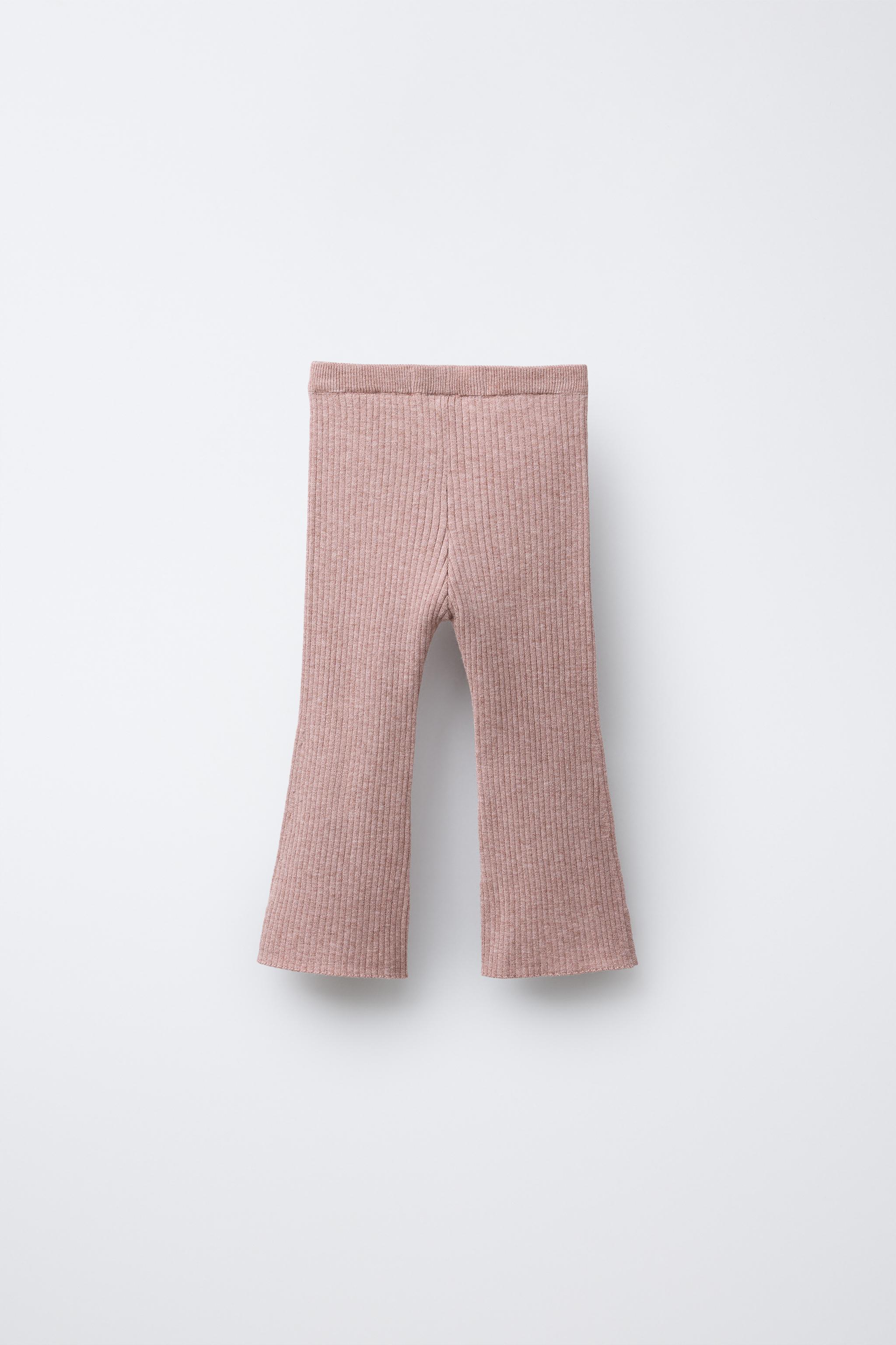 FLARE KNIT LEGGINGS - Main Image