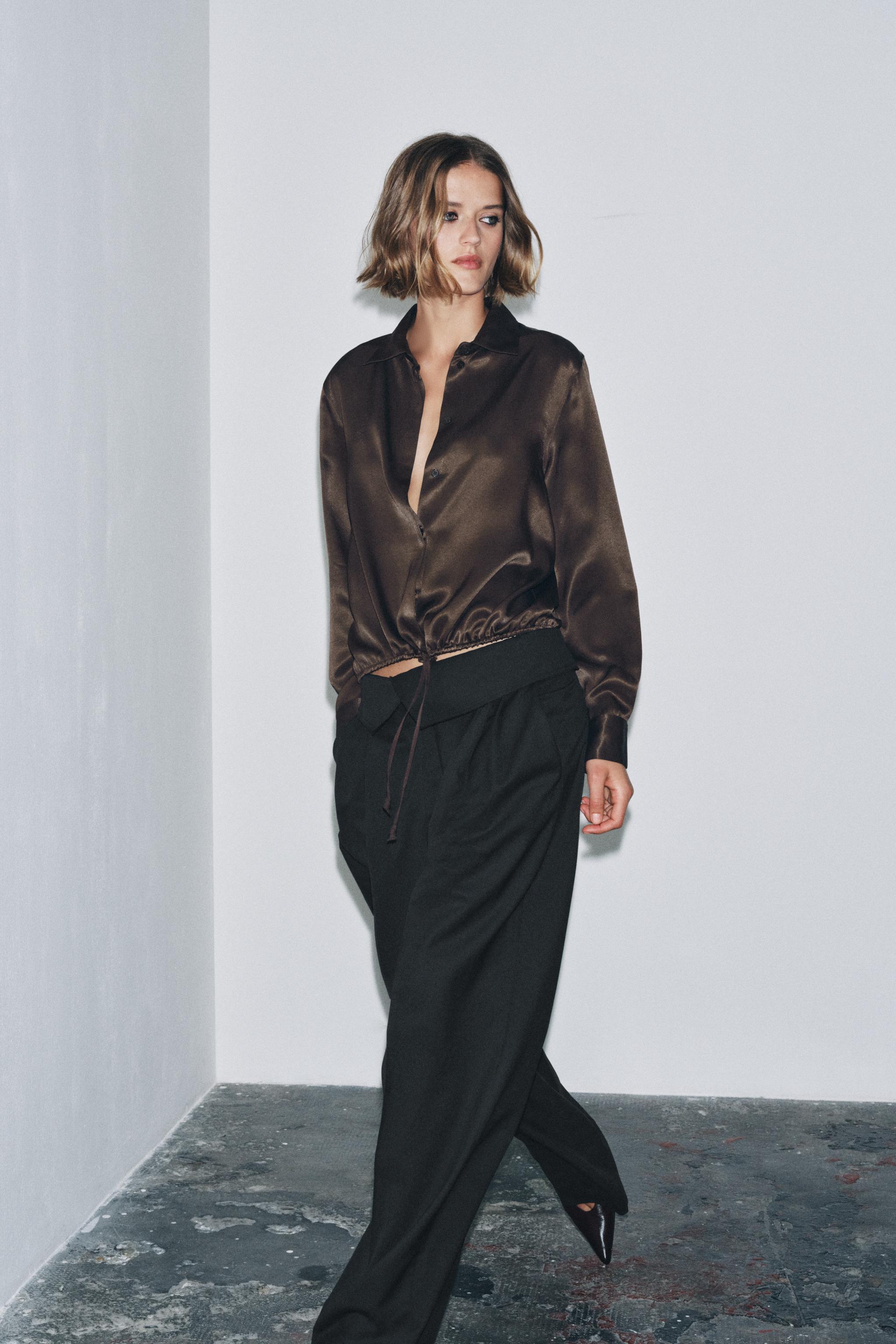 Top's ブラウス & リボン セット Sov. / フラワーシフォンブラウス TOPS Night STORE | ダブル