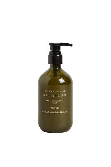 (500 ML) TĚLOVÝ PEELING BASILICUM - Mátová od Zara