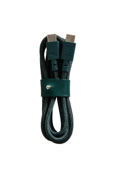 NATIVE UNION USB-C CHARGING CABLE - Green by Zara