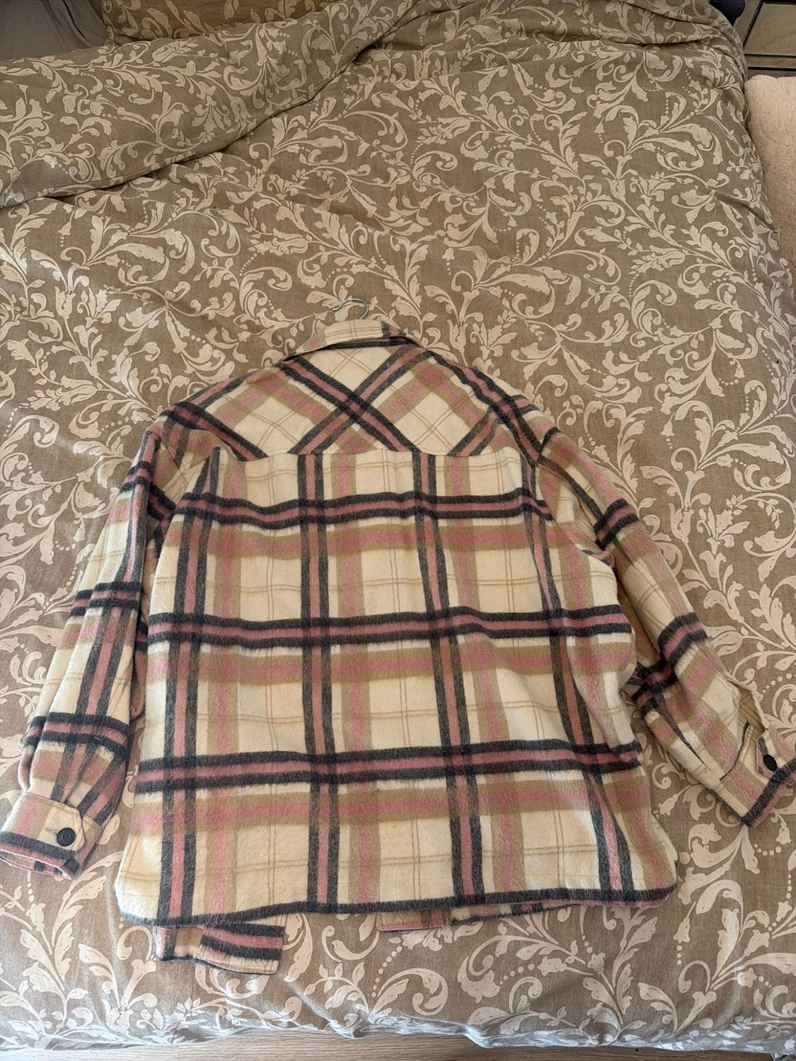 WOOL BLEND CHECK OVERSHIRT - Image 3
