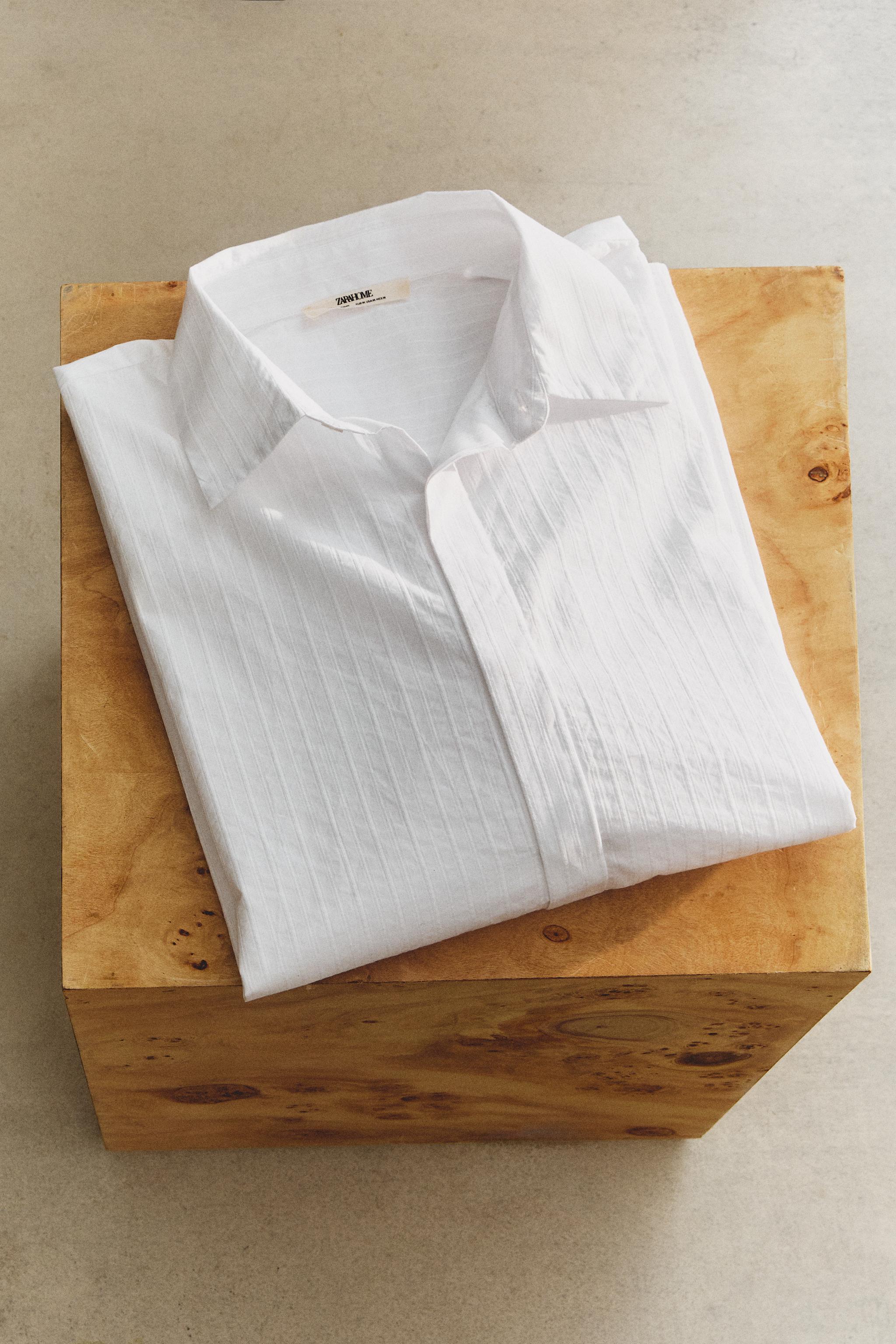 CHEMISE MANCHES LONGUES EN COTON