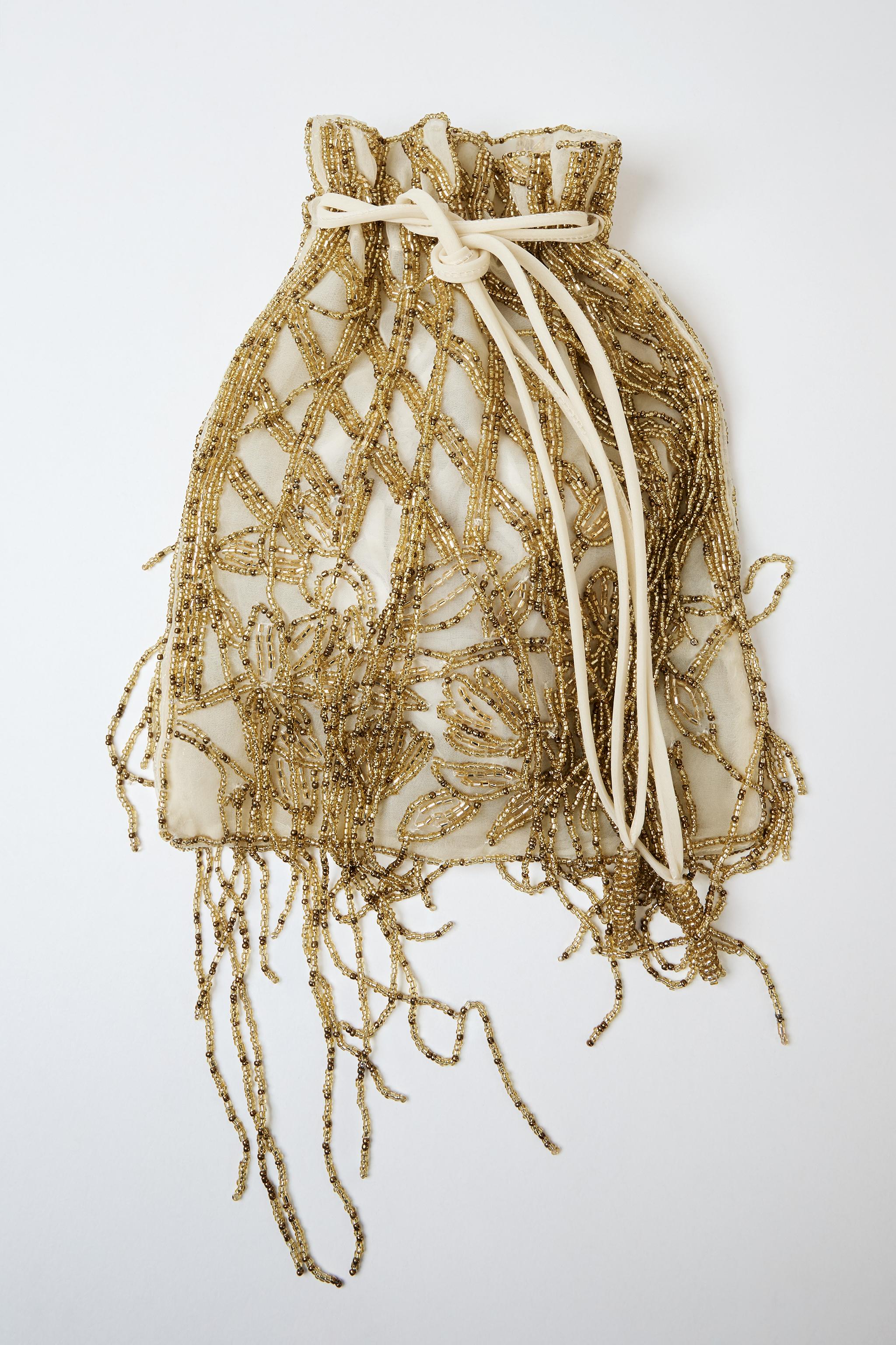 시퀸 셔링 버킷백