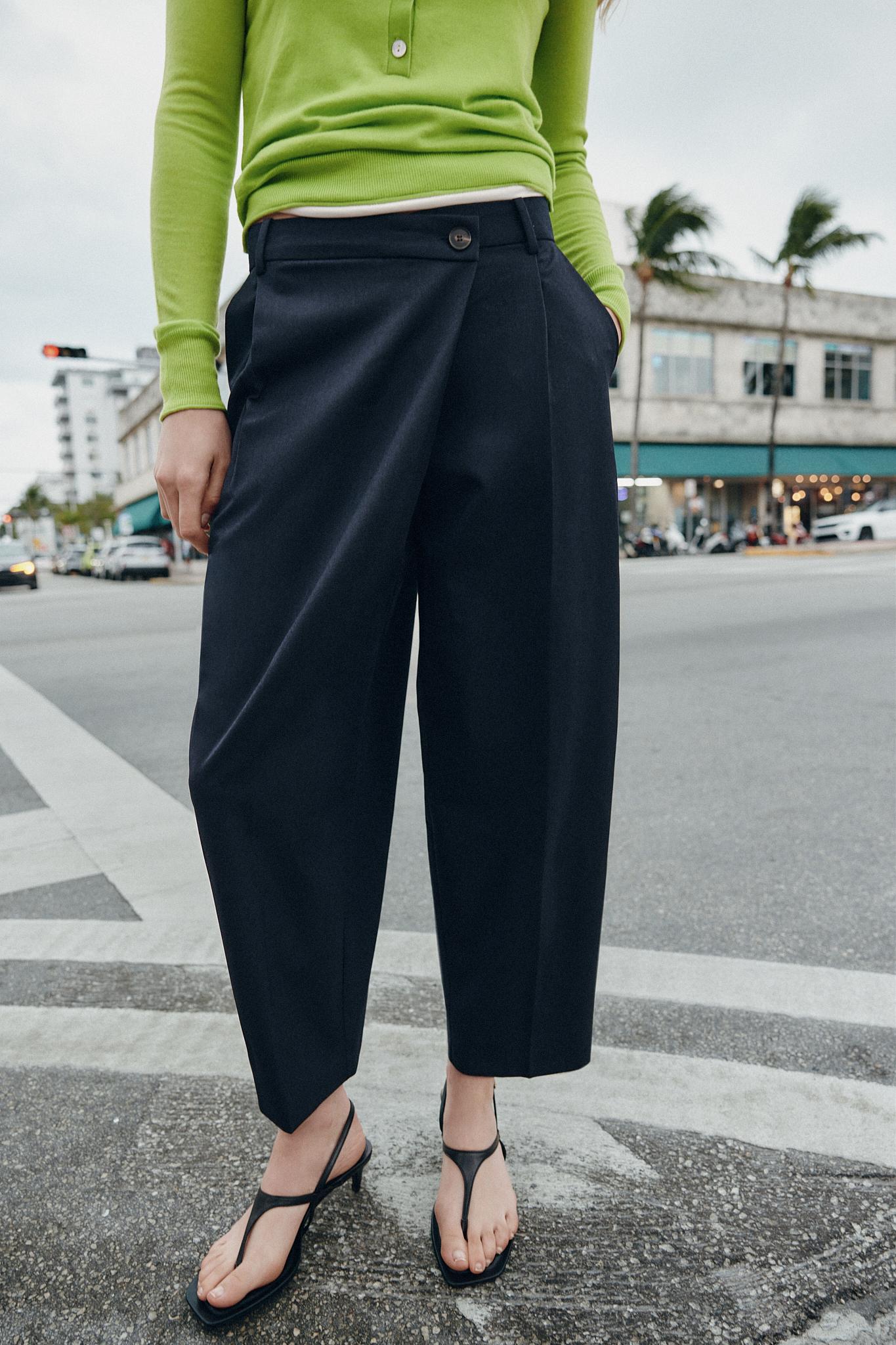 PANTALON TAILLE CROISÉE