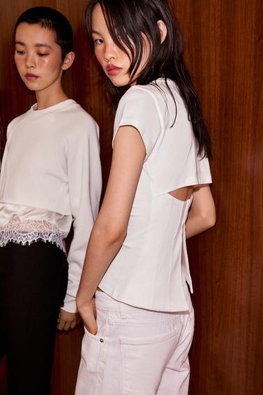 TOP STYLE CORSET DOS - Blanc de Zara - Image 2