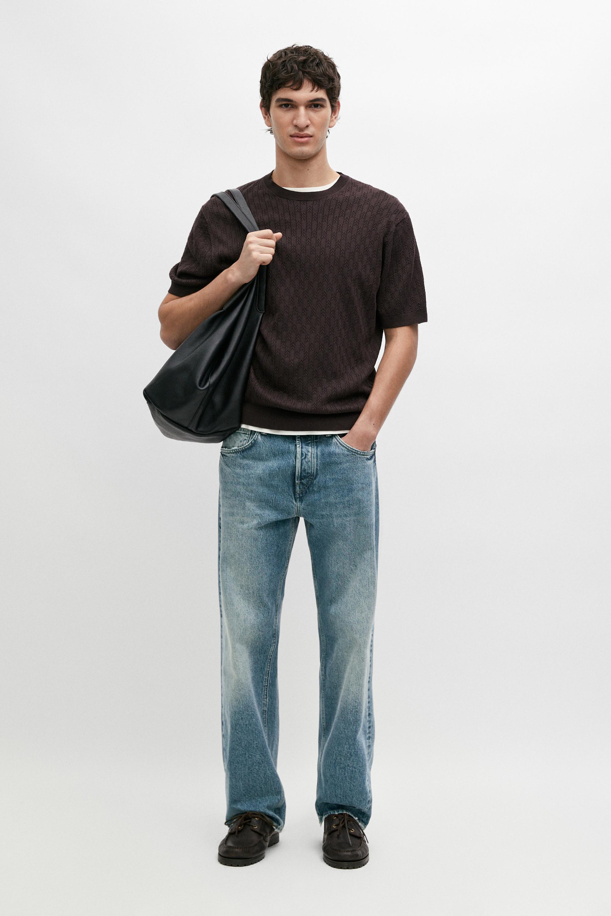 100% cotton cable-knit sweater