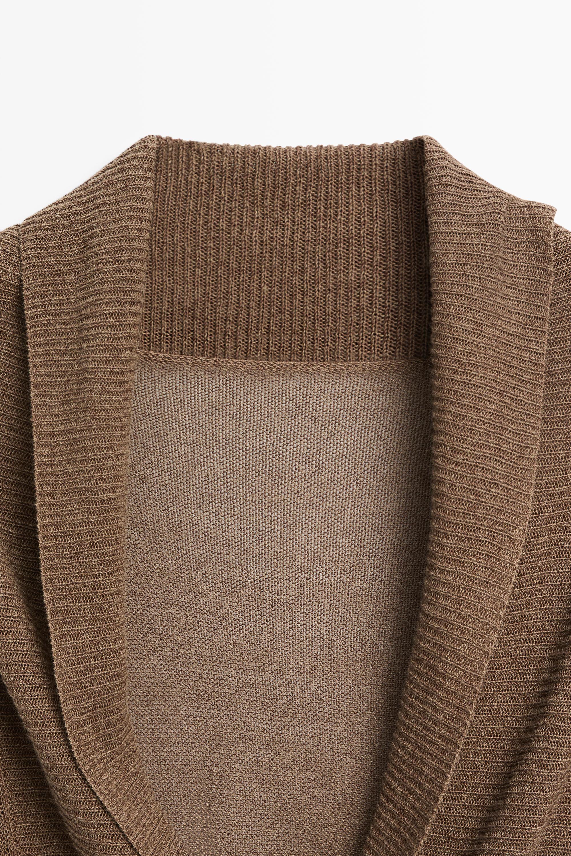 Pull en maille dos croisé