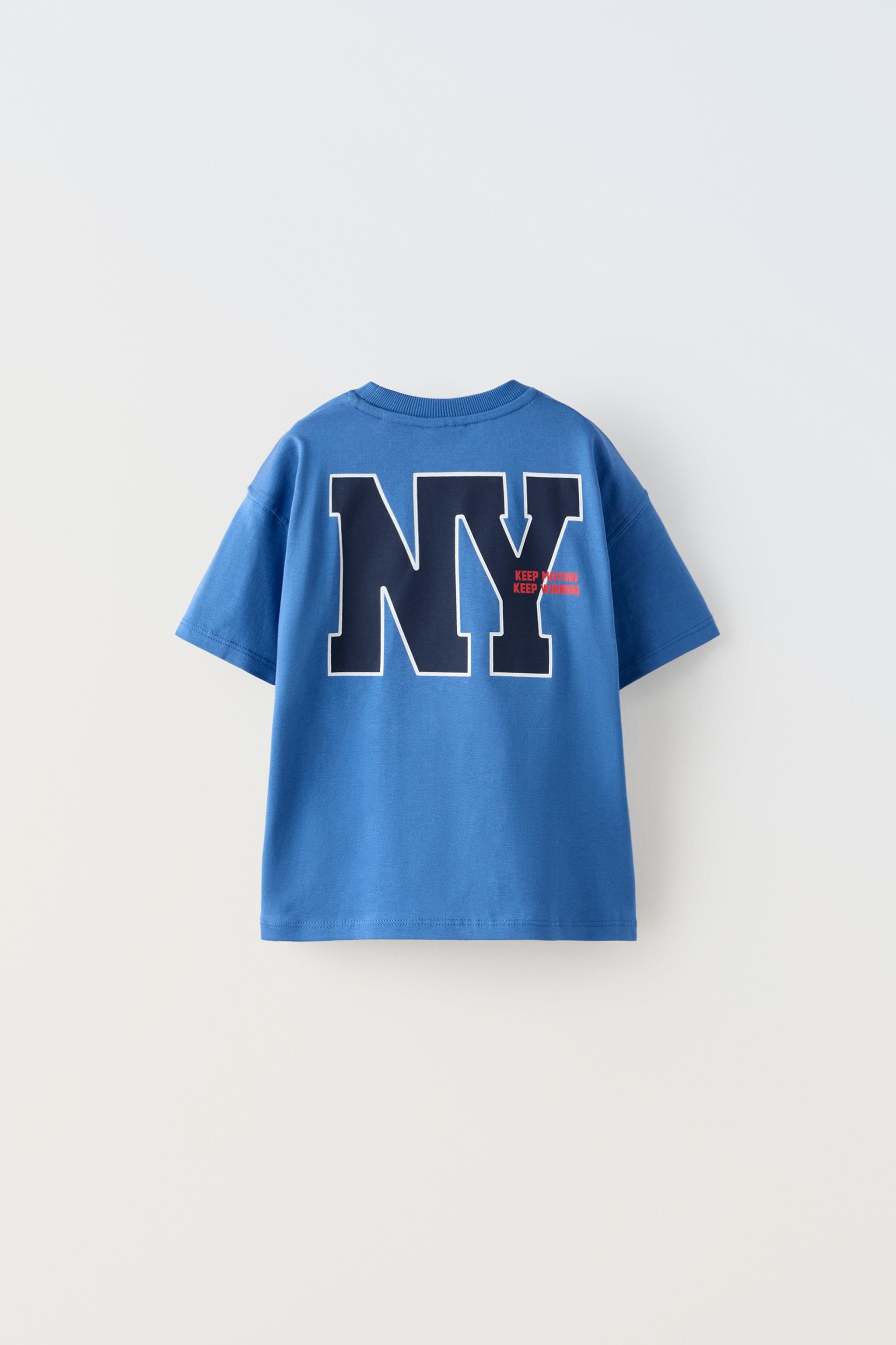 VARSITY T-SHIRT - White | ZARA New Zealand