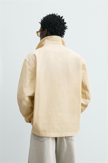 SURCHEMISE REGULAR FIT - Vanille de Zara - Image 2