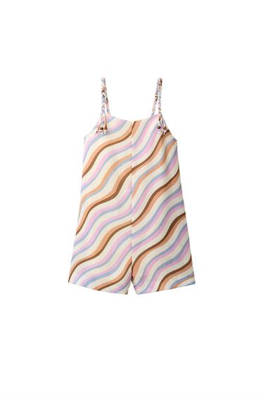 MONO ESTAMPADO ONDAS - Crudo / Azul de Zara