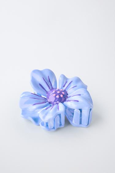 PINCE EN FORME DE FLEUR - Bleu clair de Zara - Image 2
